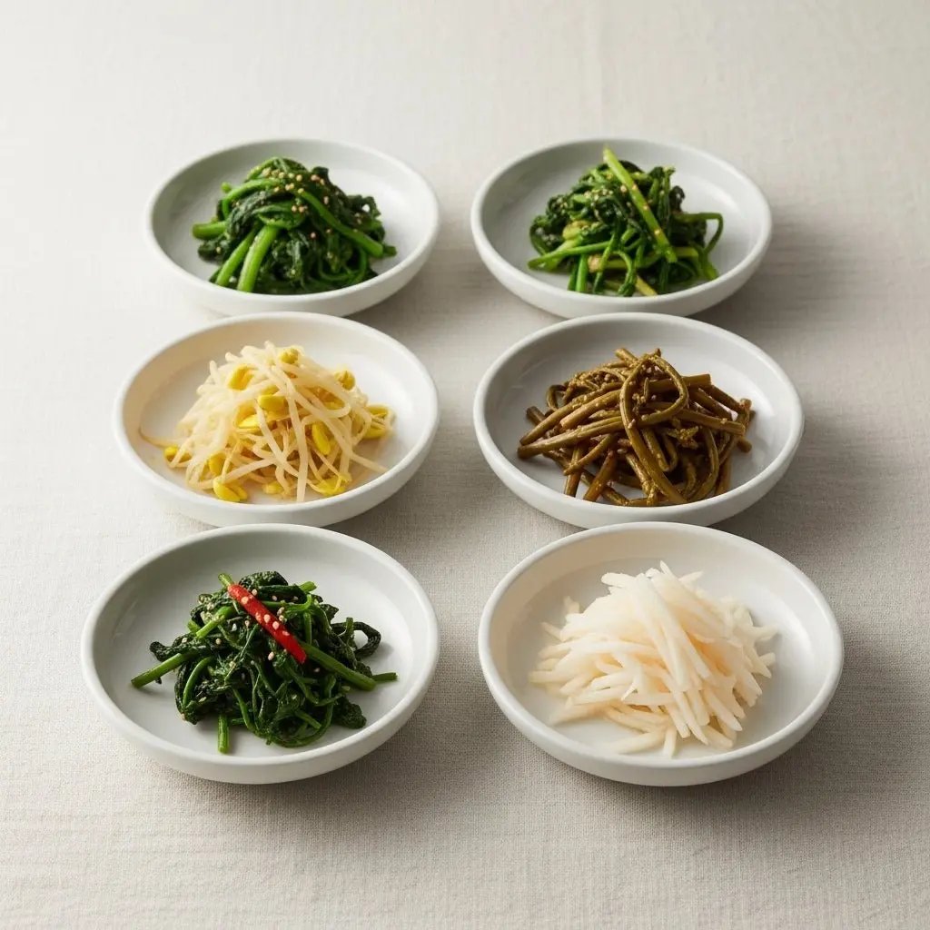 나물류 - Eunhasoo Catering